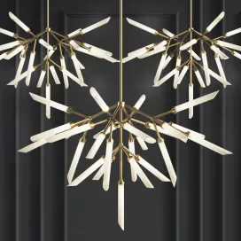 Suspension lights spur chandelier